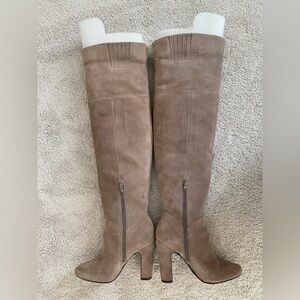 Aldo thigh high boots 100% Suede